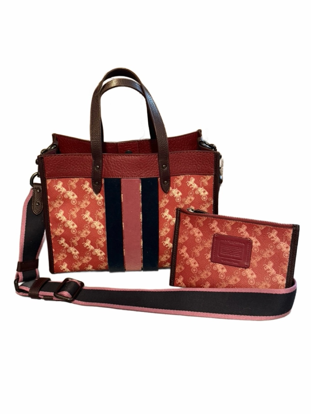 Coach Field Tote 30 With Matching Wristlet